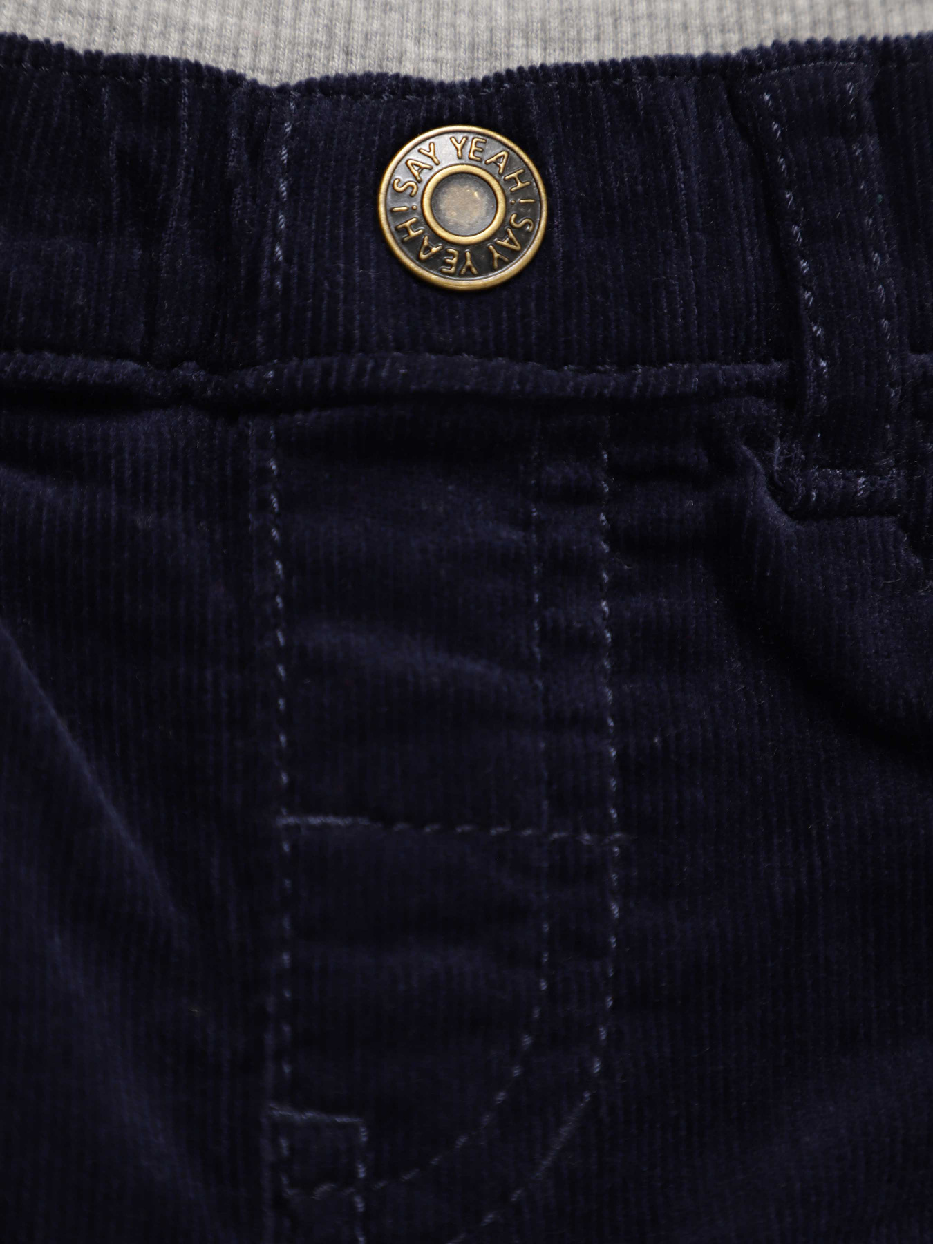 Брюки повседневные H&M модель 0779661_т.синій Фото