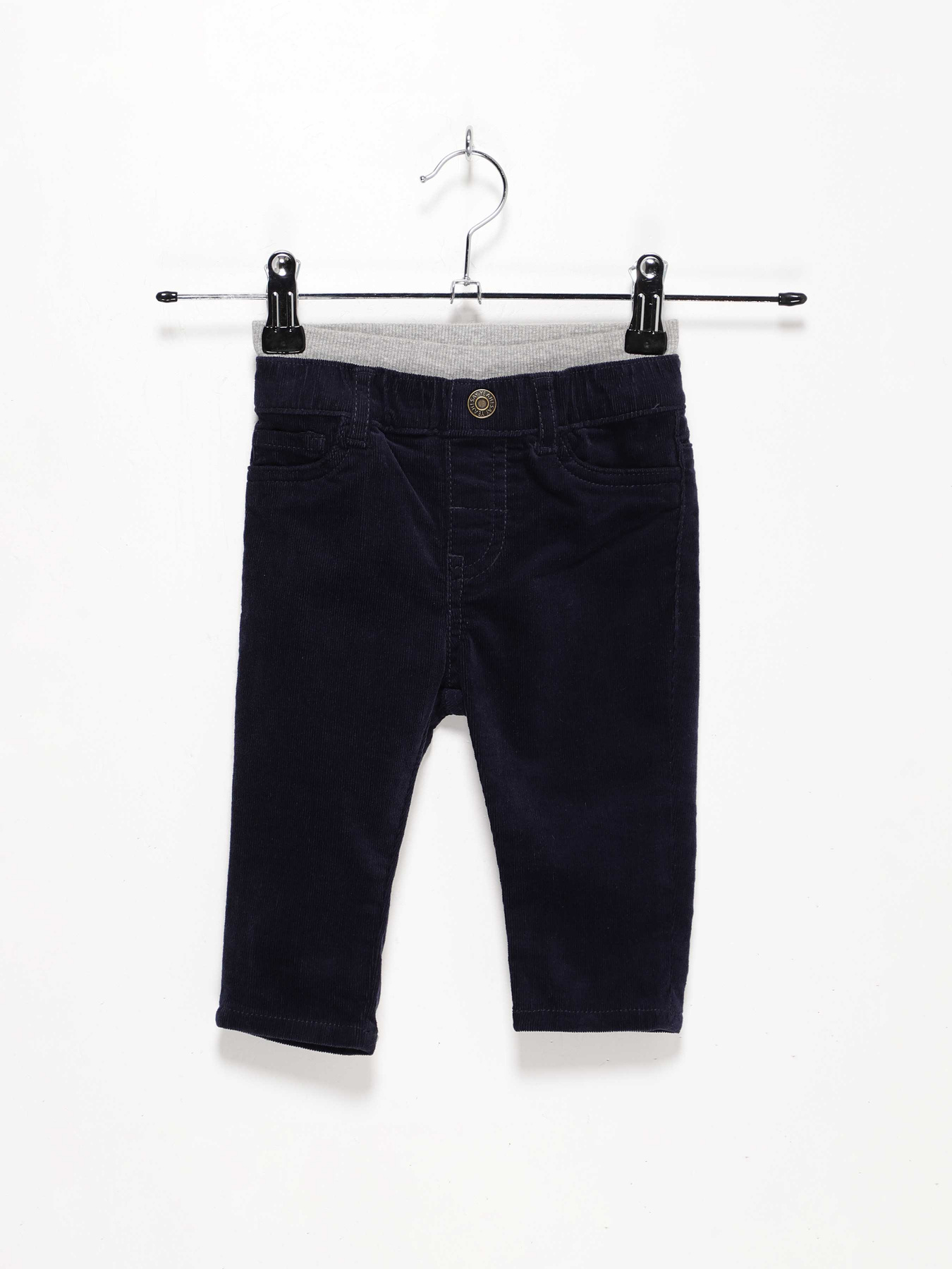 Брюки повседневные H&M модель 0779661_т.синій Фото