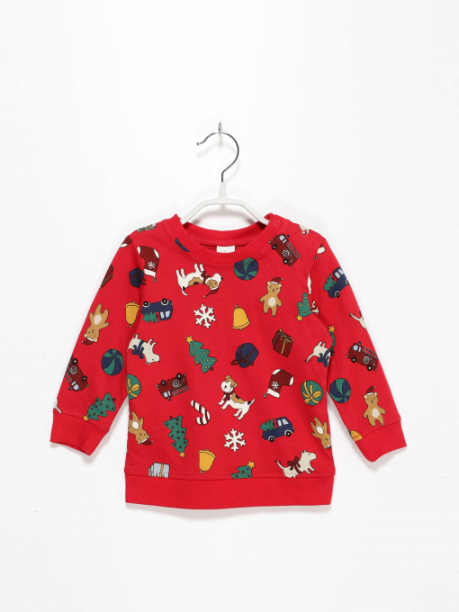 Комплект для младенцев H&M модель 07802864_червоний комб. Фото