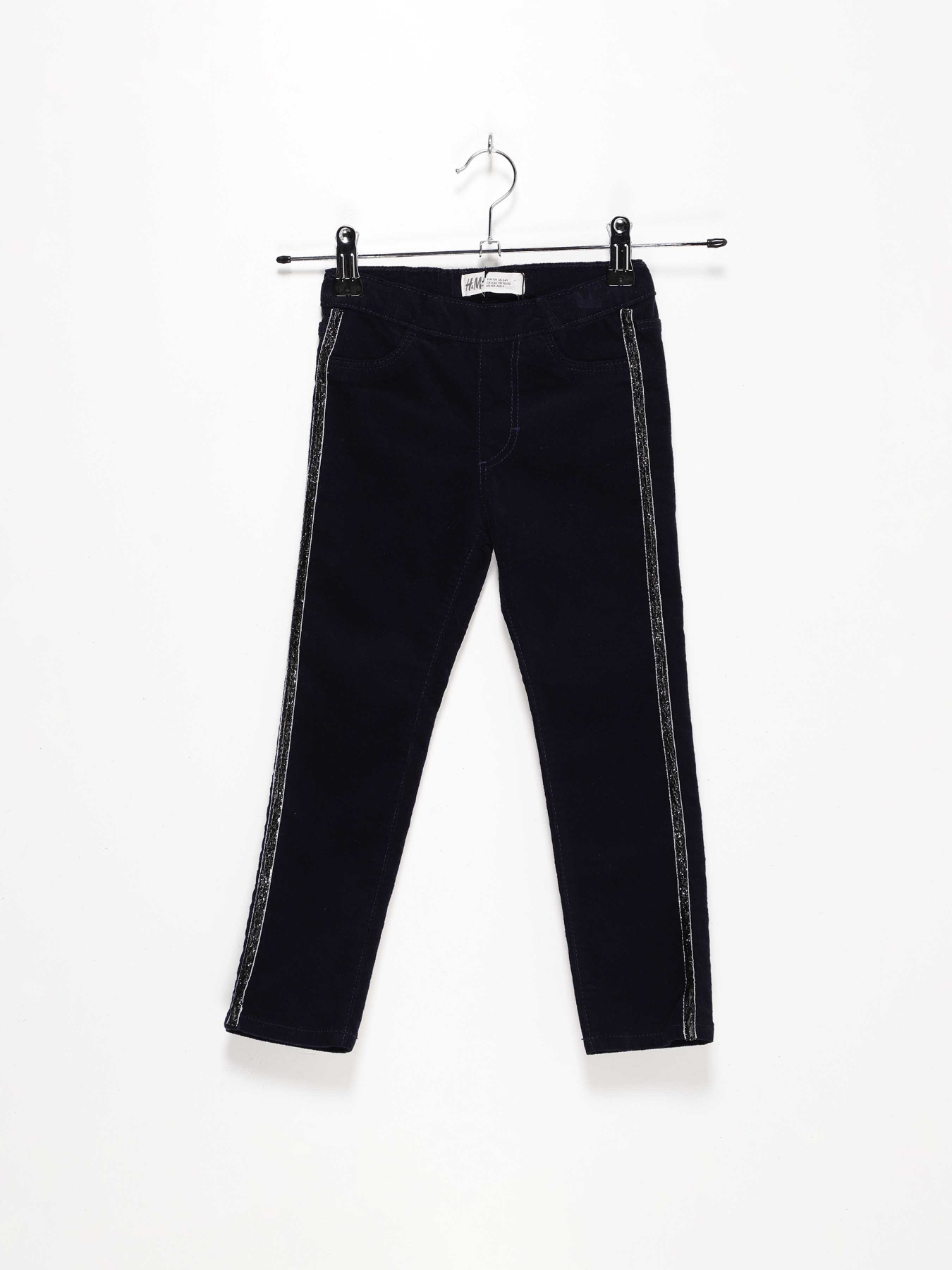 Повсякденні штани H&M модель 0781582_т.синій Фото