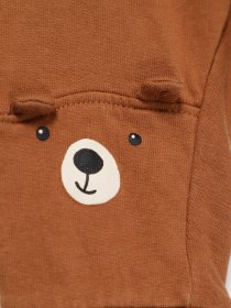 Спортивні штани H&M модель 07915892_коричневий комб. Фото