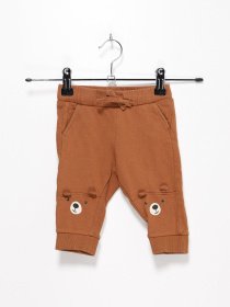 Спортивні штани H&M модель 07915892_коричневий комб. Фото