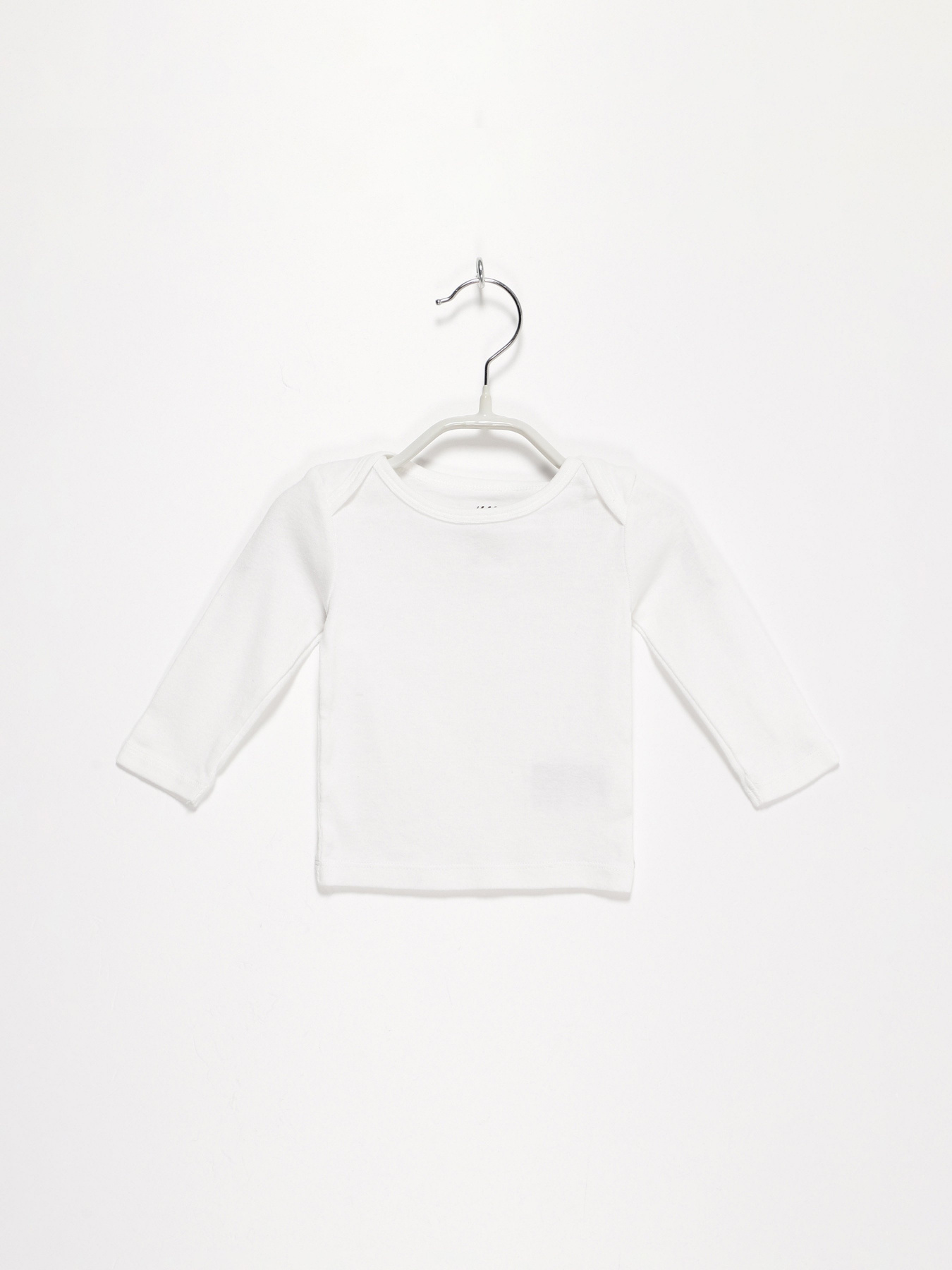 Лонгслив H&M модель 0791976_білий Фото