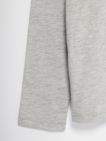 Лонгслив H&M модель 0796899_сірий Лонгслив H&M модель 0796899_сірий Фото