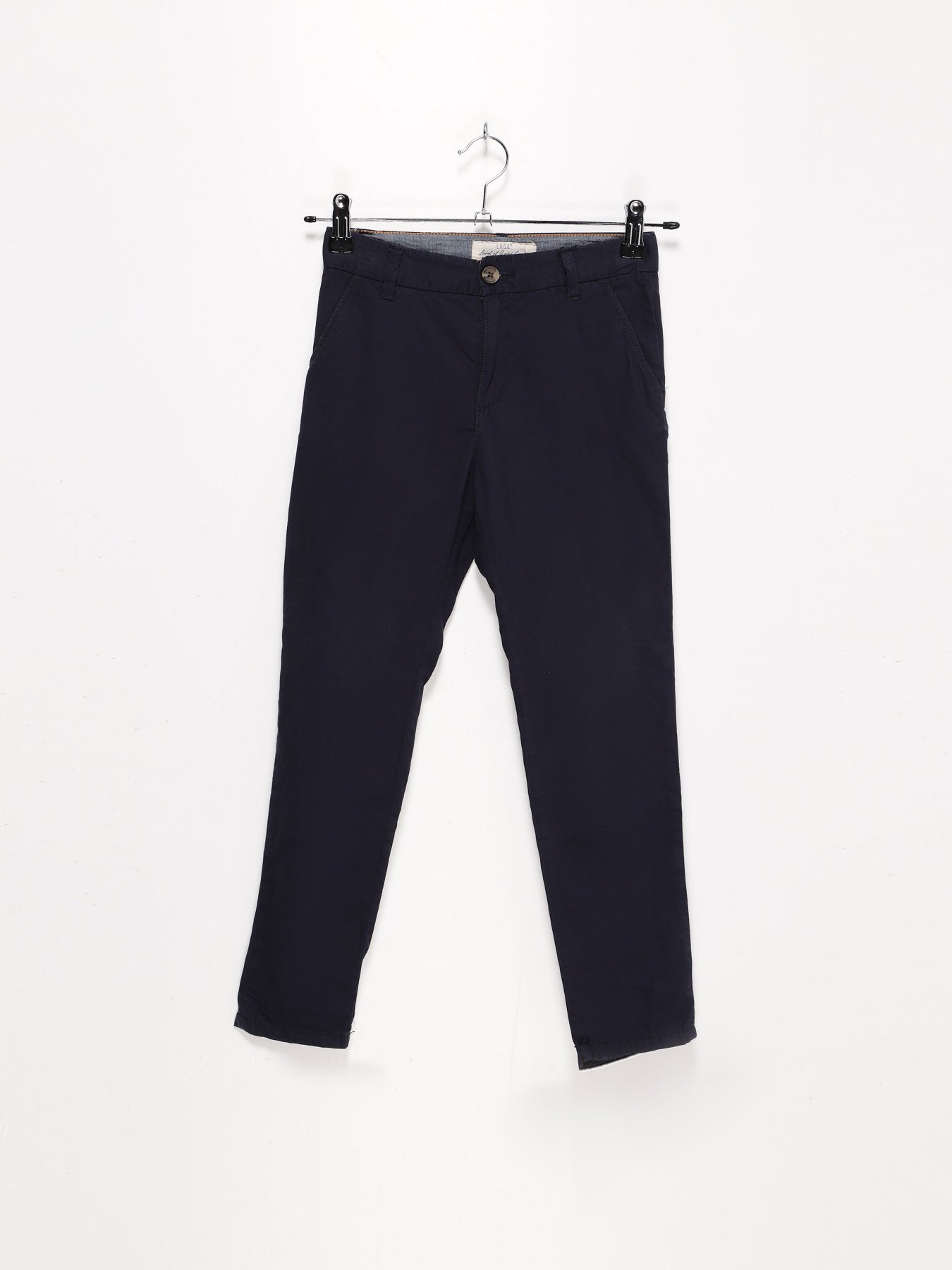 Повсякденні штани H&M модель 0801431_т.синій Фото