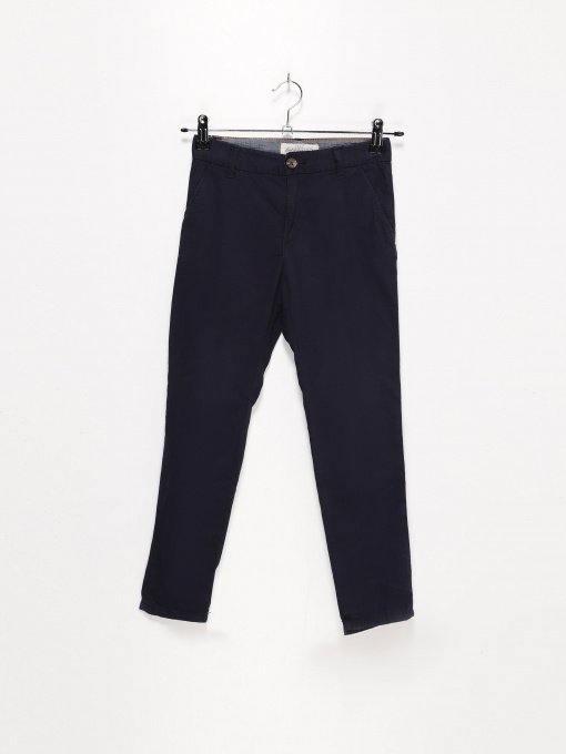 Повседневные штаны H&M модель 0801431_т.синій Фото