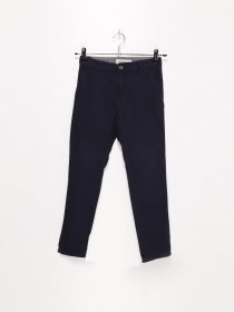 Повсякденні штани H&M модель 0801431_т.синій Фото