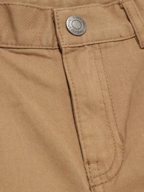 Брюки повседневные H&M модель 0801433_бежевий Фото