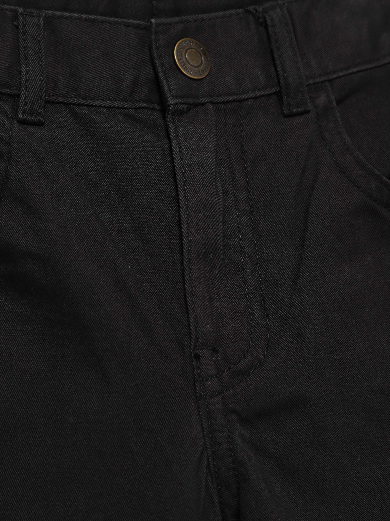 Брюки повседневные H&M модель 0801433_чорний Фото