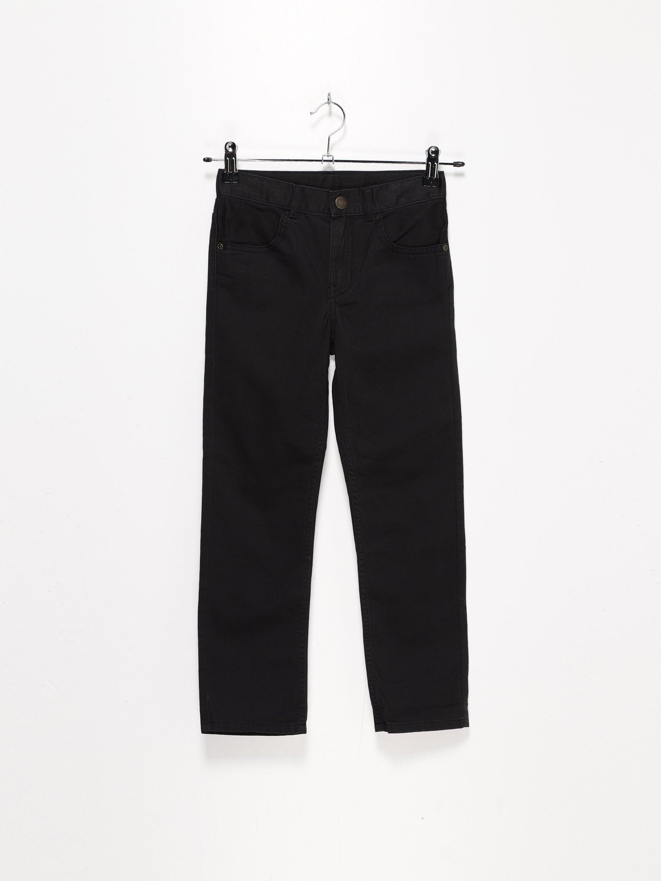 Брюки повседневные H&M модель 0801433_чорний Фото