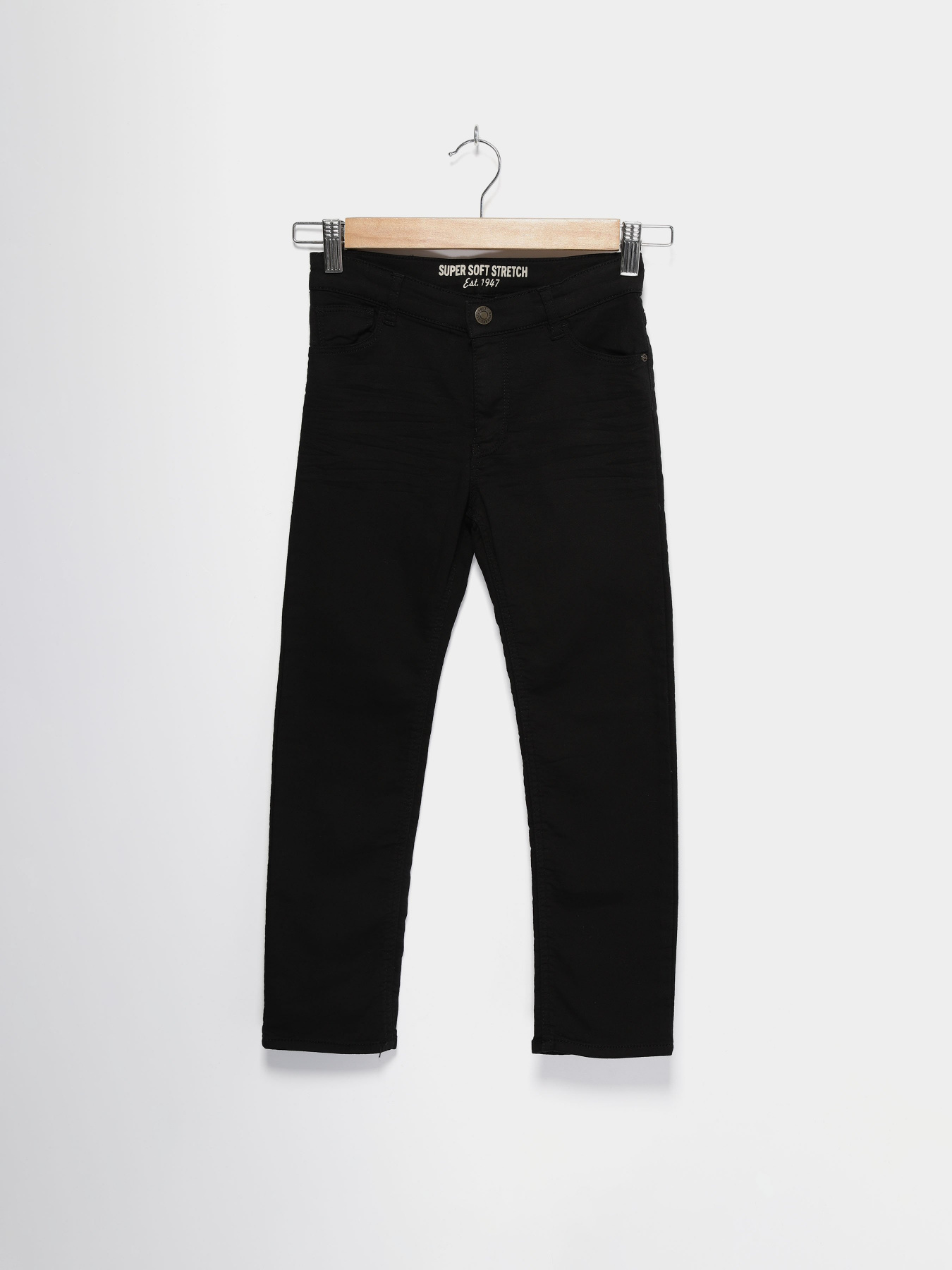 Брюки повседневные H&M модель 0801443_чорний Фото