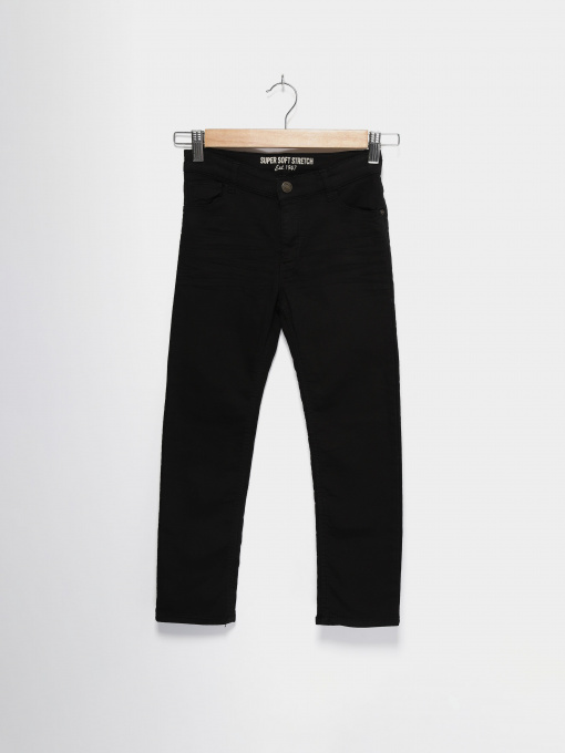 Брюки повседневные H&M модель 0801443_чорний Фото