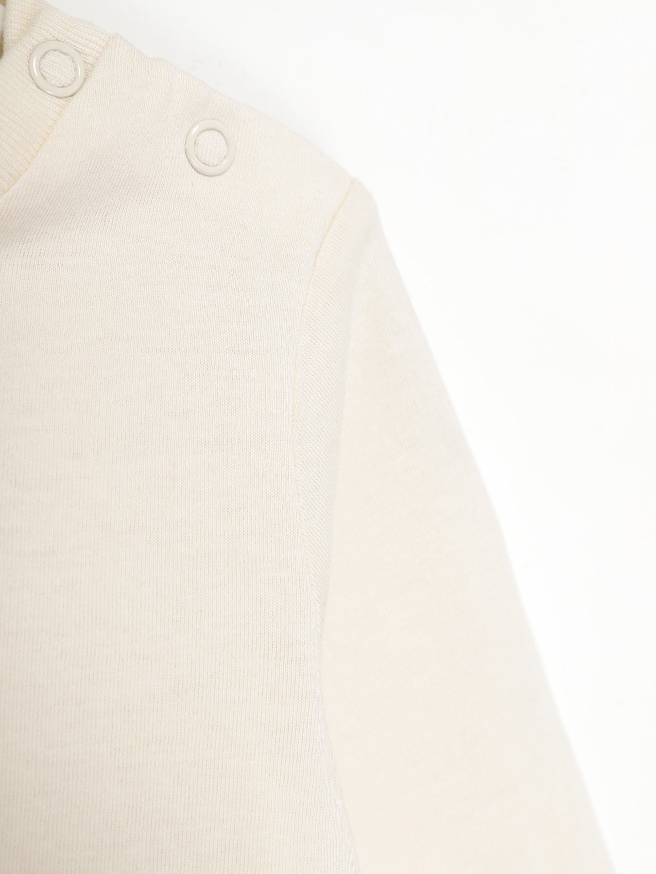 Лонгслив H&M модель 0802286_молочний Фото