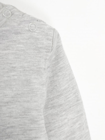 Лонгслив H&M модель 0802286_сірий Фото