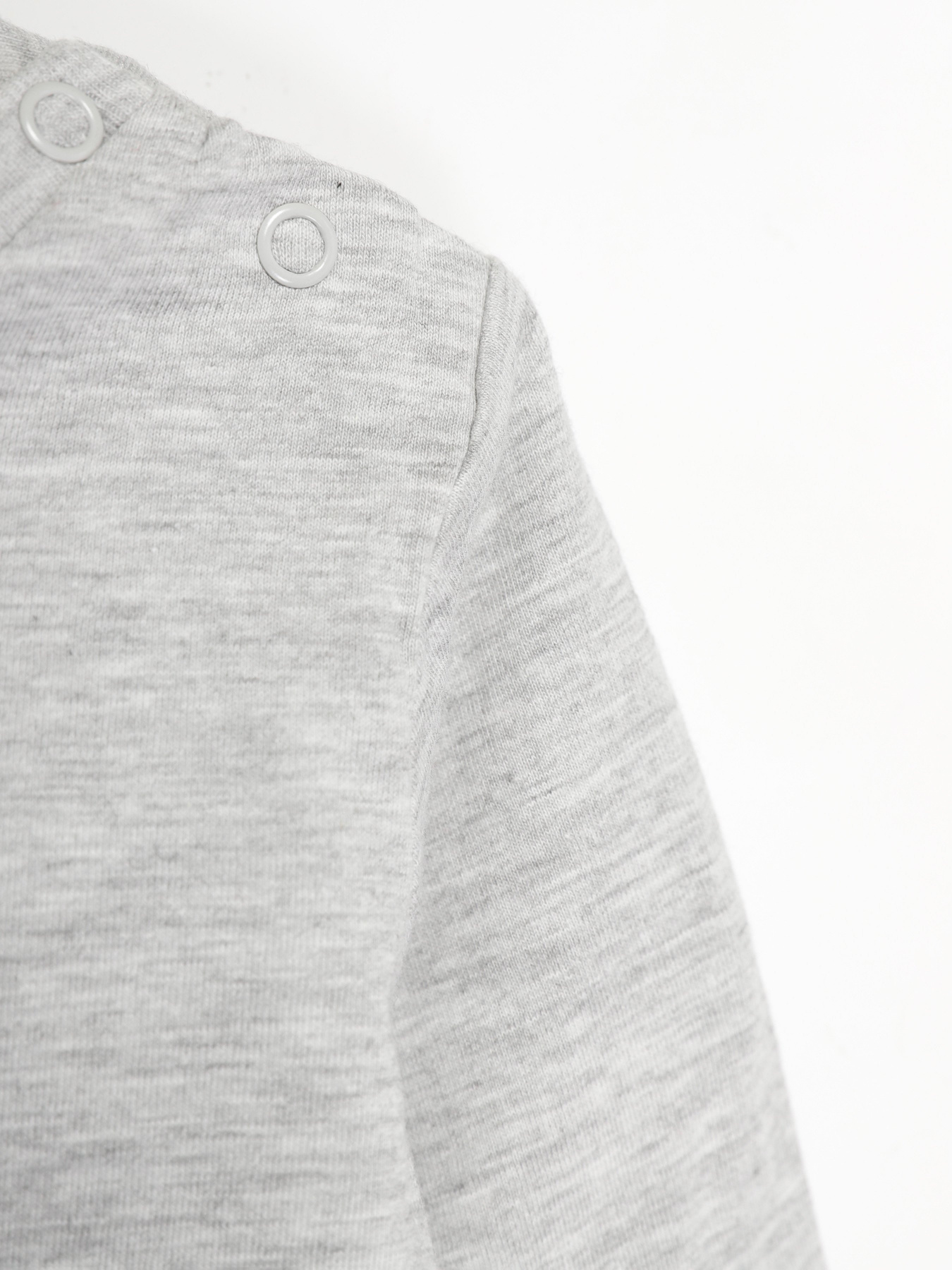 Лонгслив H&M модель 0802286_сірий Фото