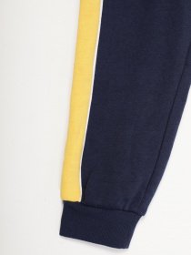 Спортивні штани H&M модель 0539357_т.синій комб. Фото