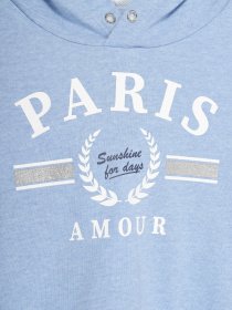 Свитшот H&M модель 0805385_синій комб. Фото