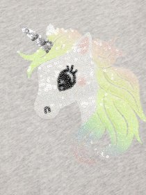 Лонгслив H&M модель 0806190_сірий комб. Фото