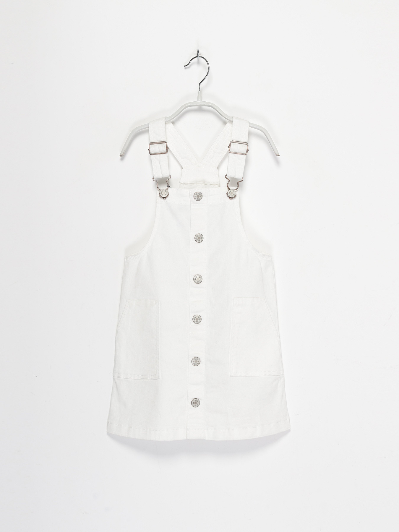 Платье мини H&M модель 0807993_білий Фото