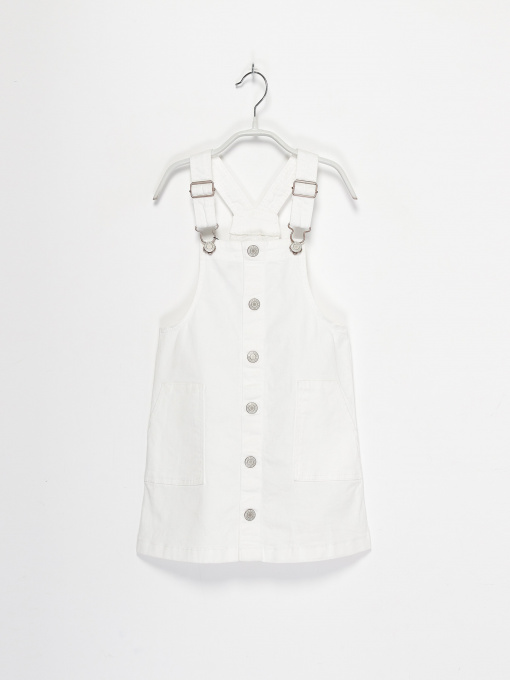 Платье мини H&M модель 0807993_білий Фото