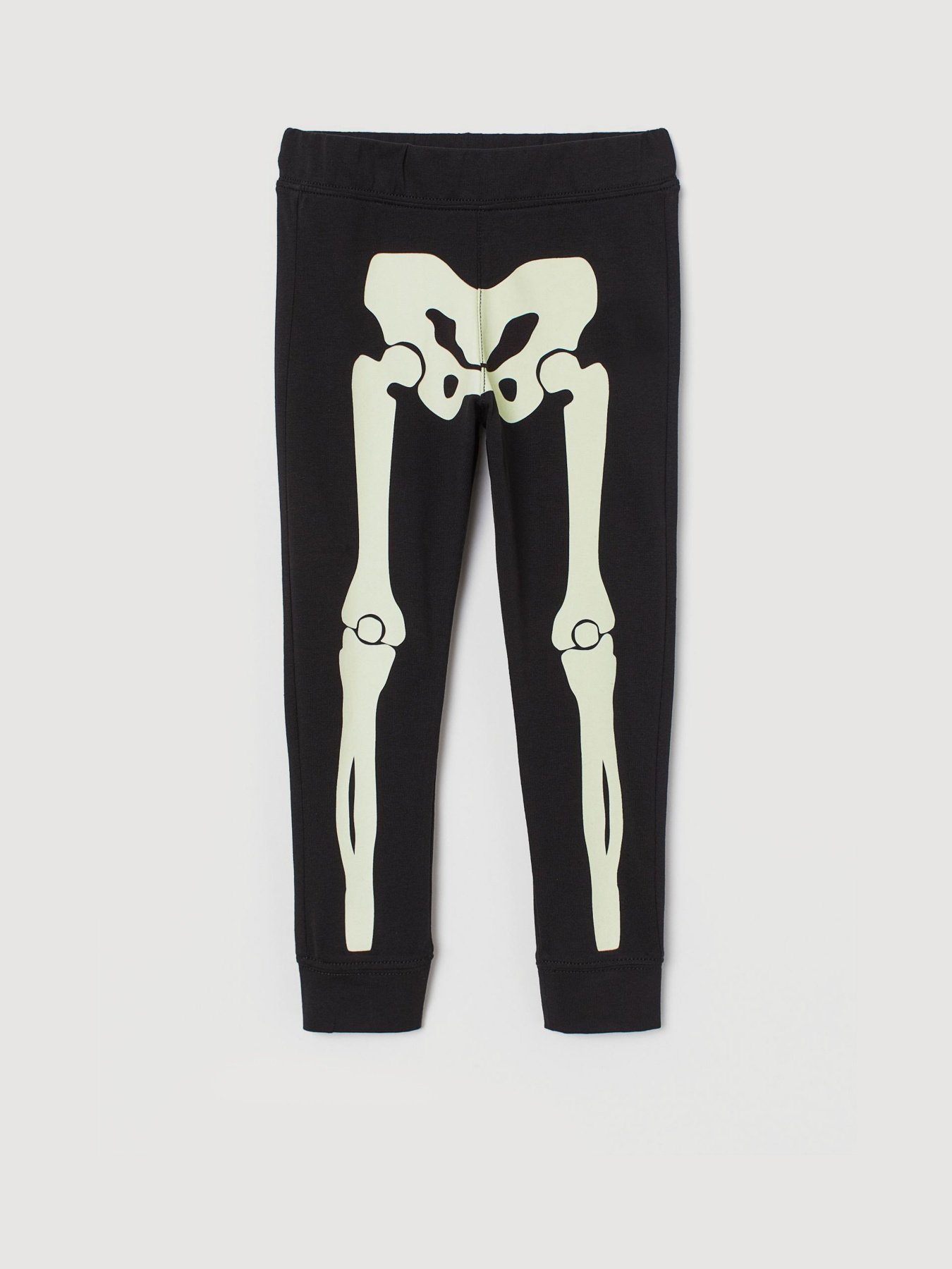 Брюки H&M модель 0768241_чорний з білим Фото