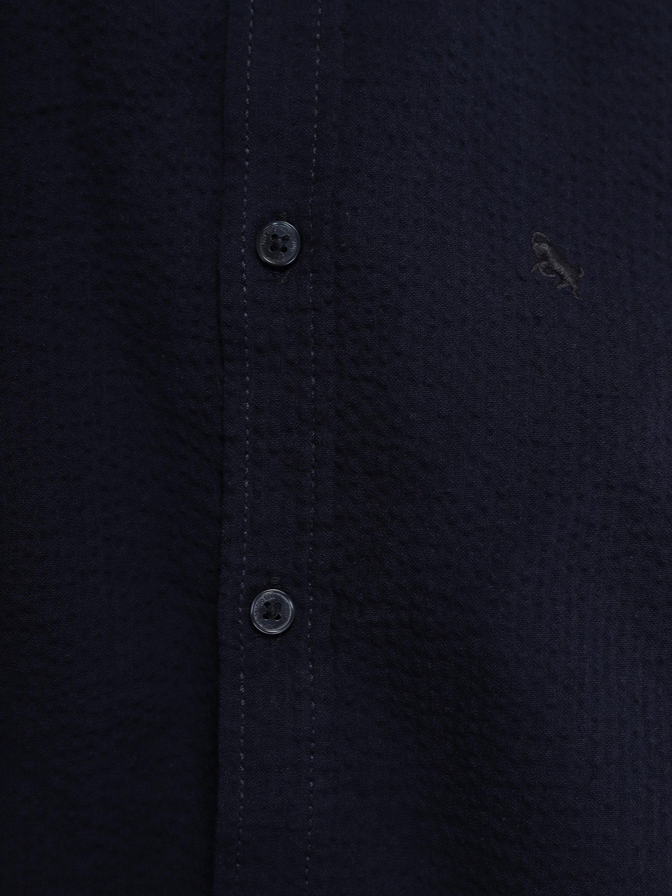 Сорочка повсякденна H&M модель 0813060_т.синій Сорочка повсякденна H&M модель 0813060_т.синій Фото