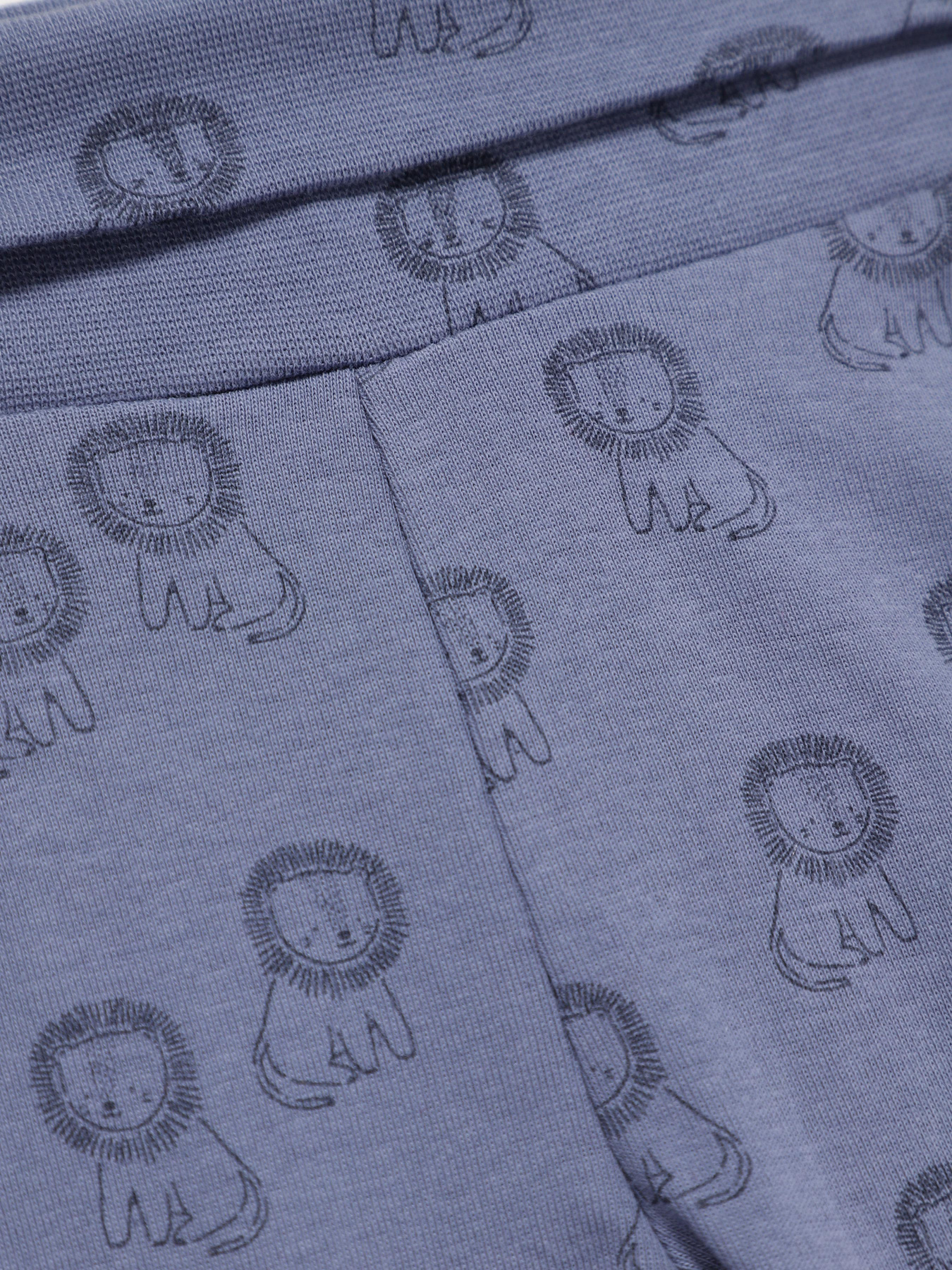 Повсякденні штани H&M модель 08142995_синій комб. Фото