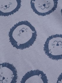 Лонгслив H&M модель 0818086_синій комб. Фото