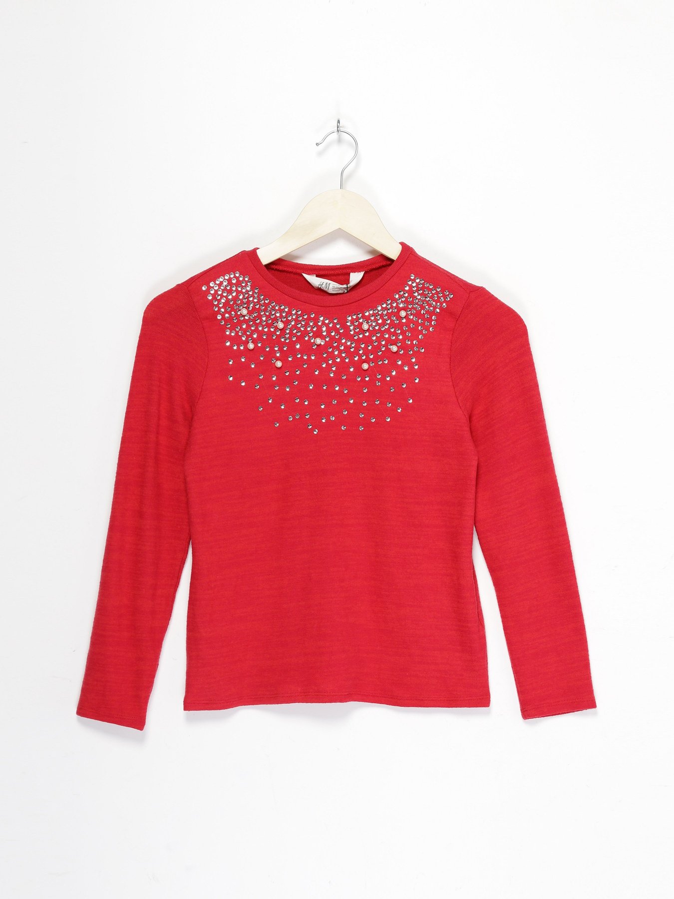 Джемпер H&M модель 0825430_червоний Фото