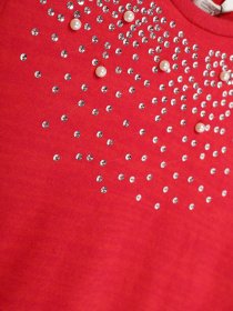 Джемпер H&M модель 0825430_червоний Фото