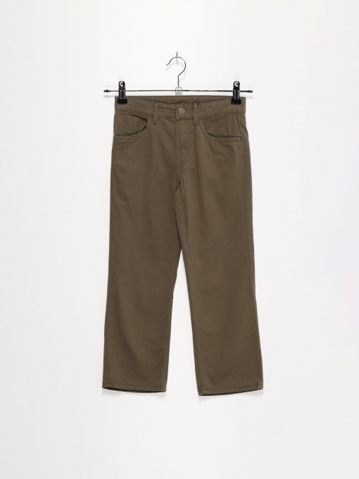 Брюки повседневные H&M модель 0825617_хакі Фото