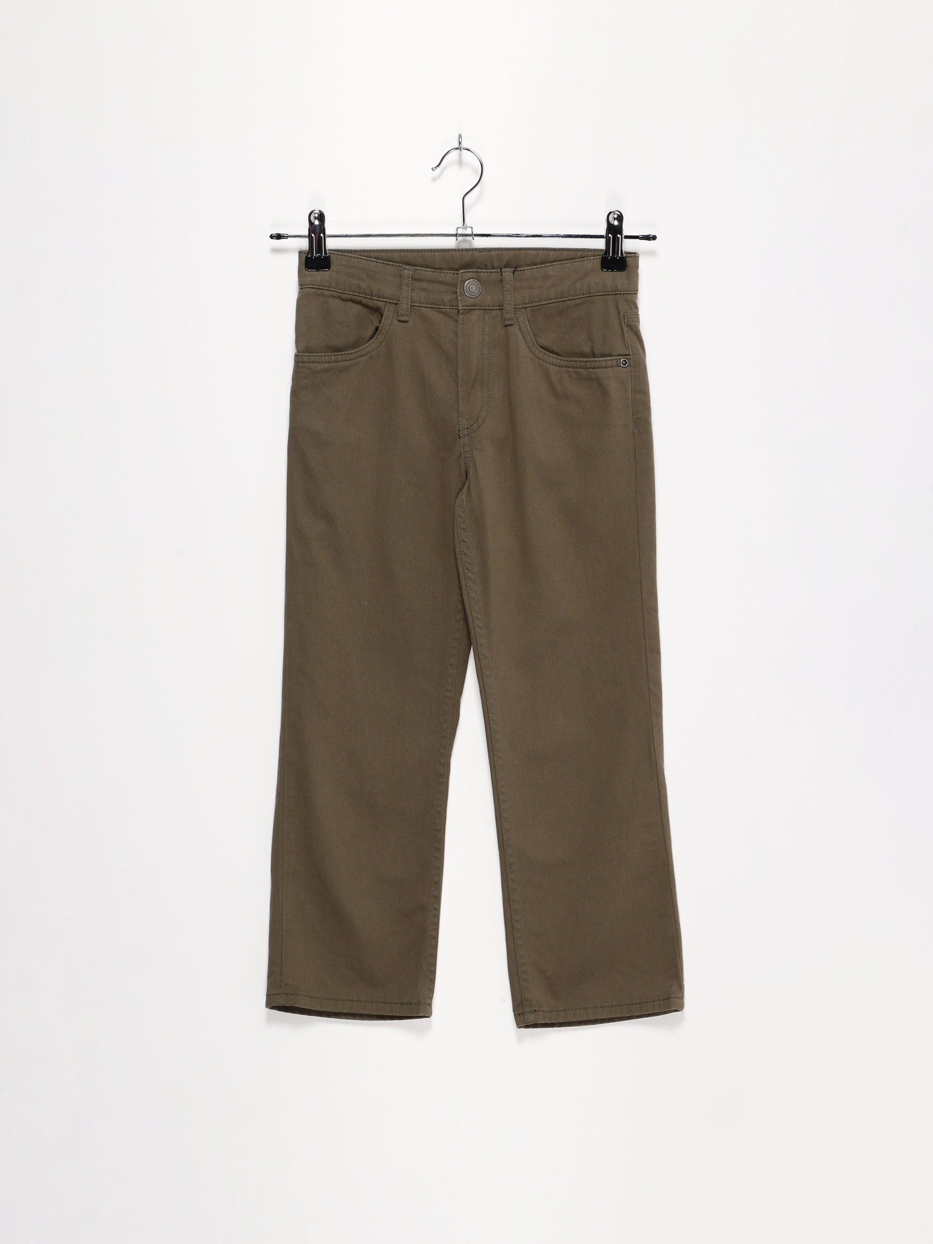 Повседневные штаны H&M модель 0825617_хакі Фото