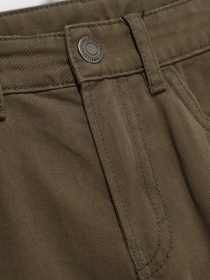 Повседневные штаны H&M модель 0825617_хакі Фото