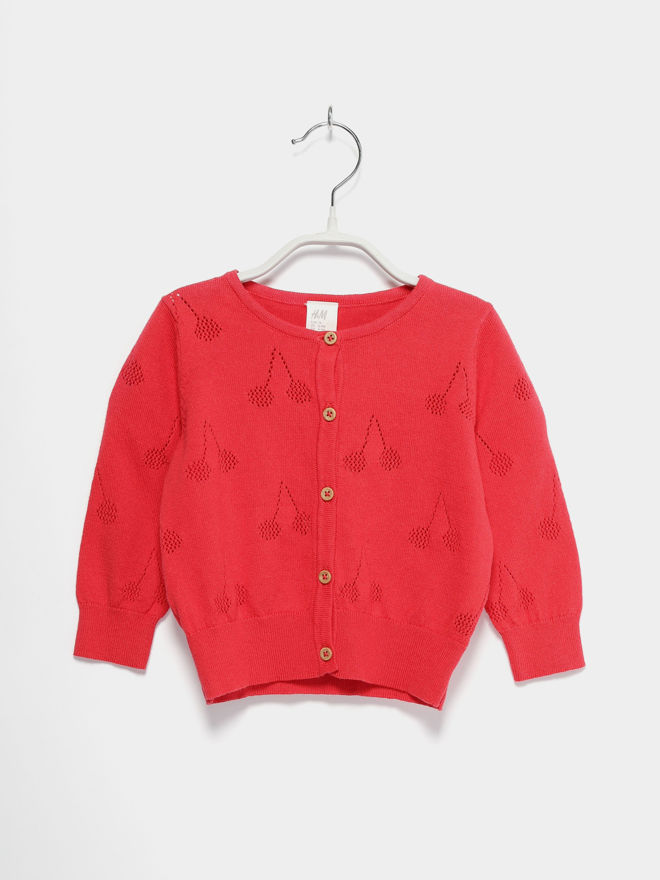 Кардиган H&M модель 0825831_червоний Фото