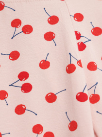 Брюки повседневные H&M модель 0825923_рожевий комб. Фото