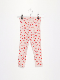 Брюки повседневные H&M модель 0825923_рожевий комб. Фото