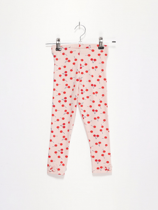 Повсякденні штани H&M модель 0825923_рожевий комб. Фото