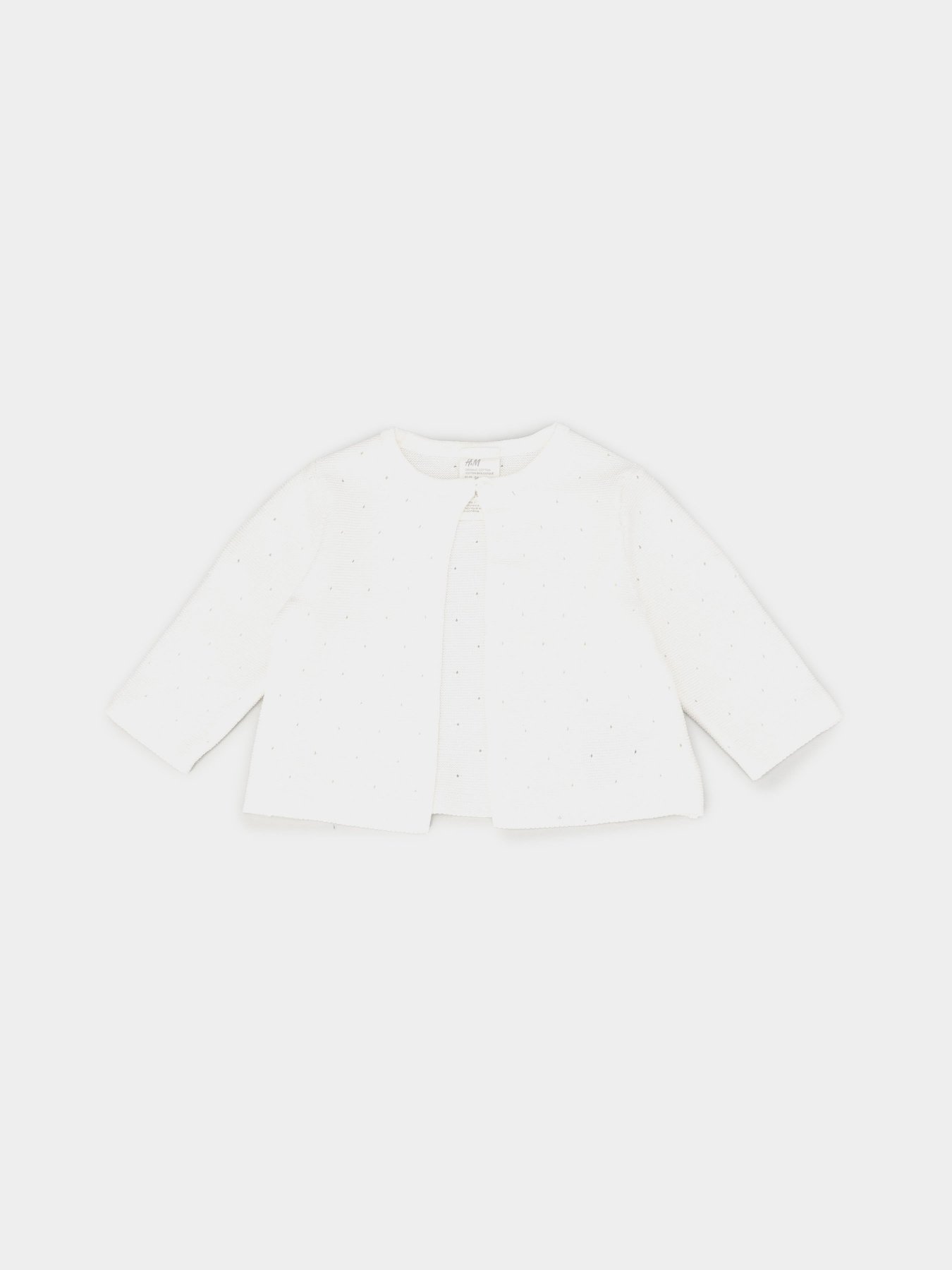 Кардиган H&M модель 0829390_білий Фото