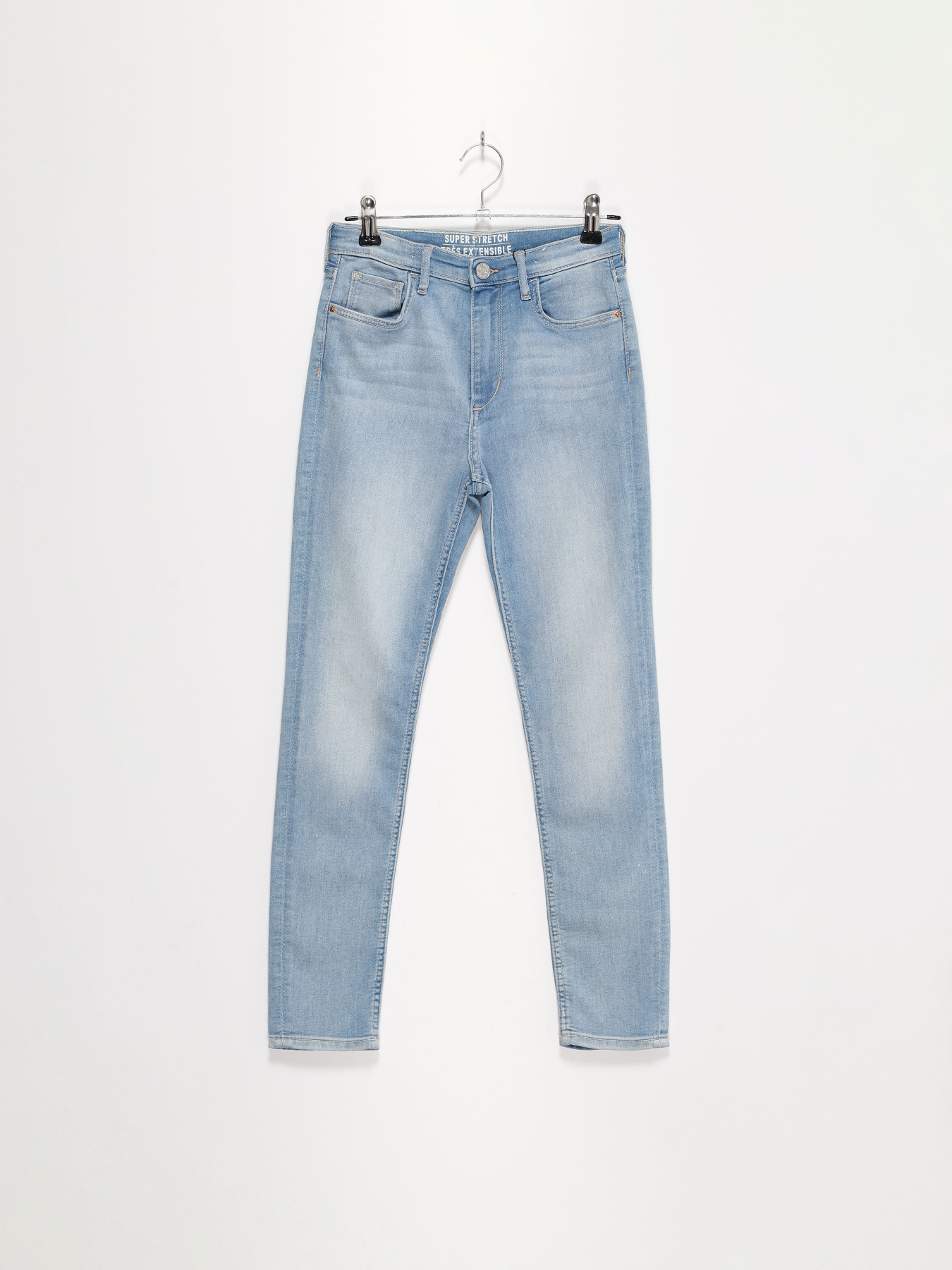 Завужені джинси H&M модель 0831939_с.синій Фото