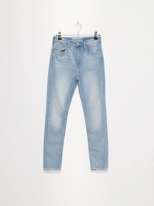Завужені джинси H&M модель 0831939_с.синій Фото