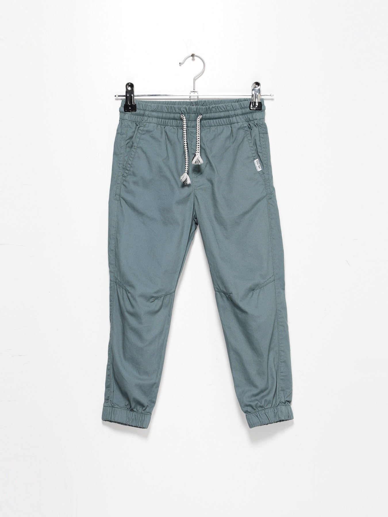 Брюки повседневные H&M модель 0915581_оливковий Фото