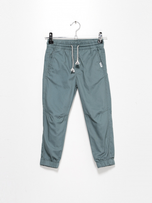 Повсякденні штани H&M модель 0915581_оливковий Фото