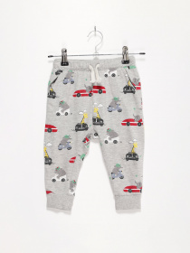 Штаны спортивные H&M модель 0841544_сірий комб. Фото