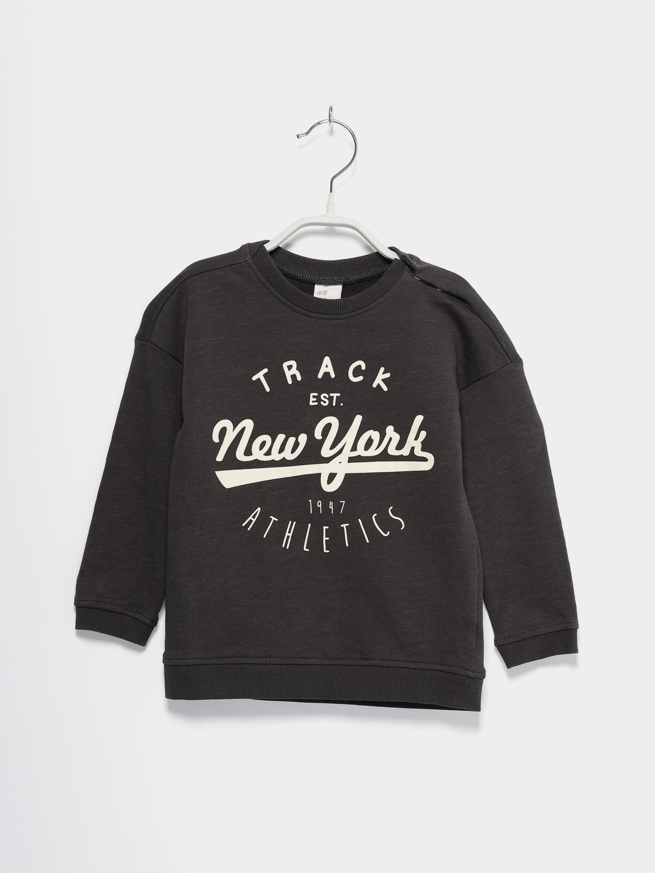 Світшот H&M модель 0841558_т.сірий комб. Фото