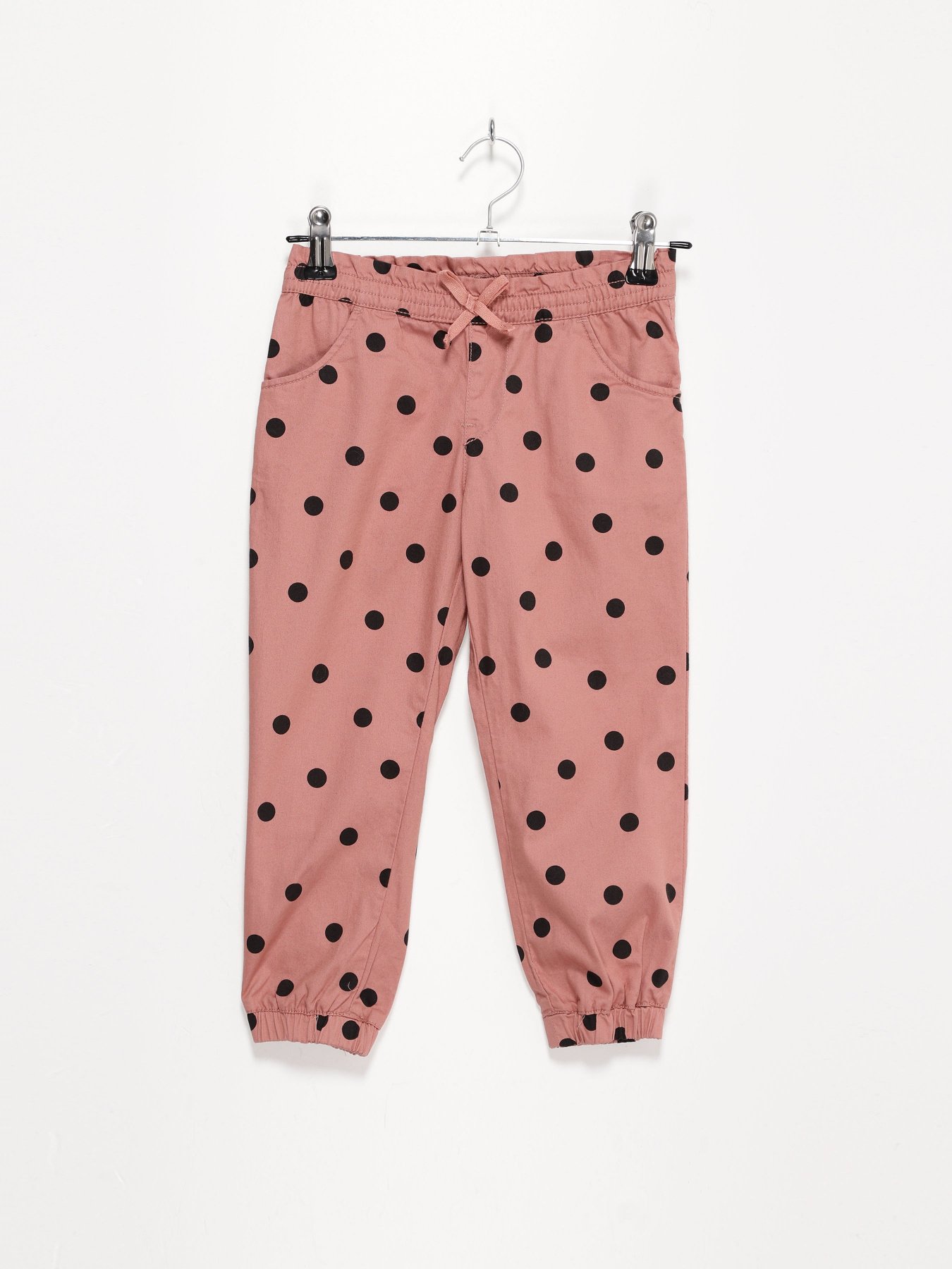 Джоггеры H&M модель 0850899_рожевий комб. Фото