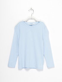 Лонгслив H&M модель 0855098_блакитний Фото