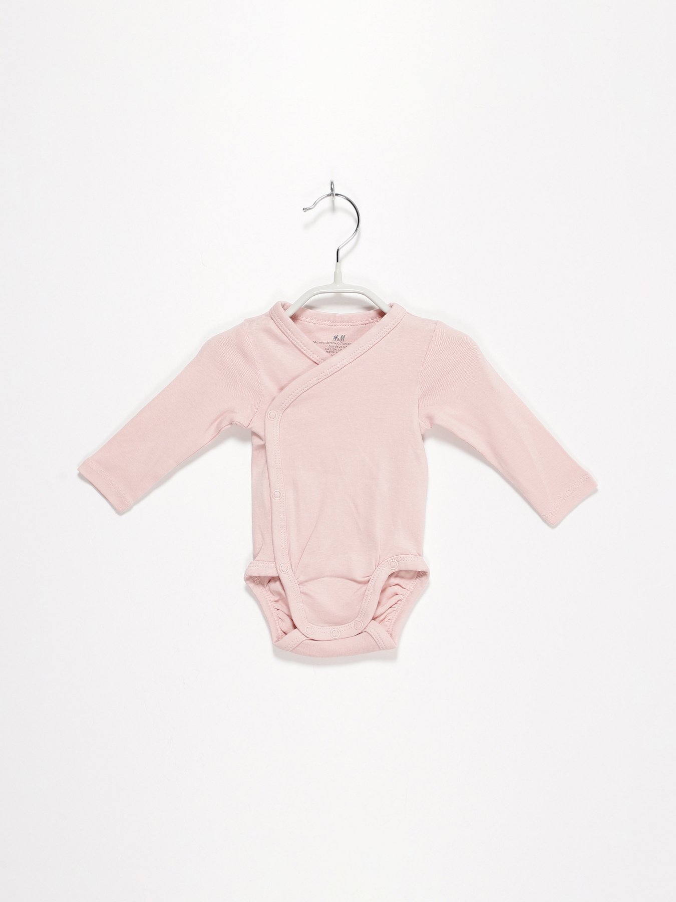 Боді для немовлят H&M модель 0857525_рожевий Фото