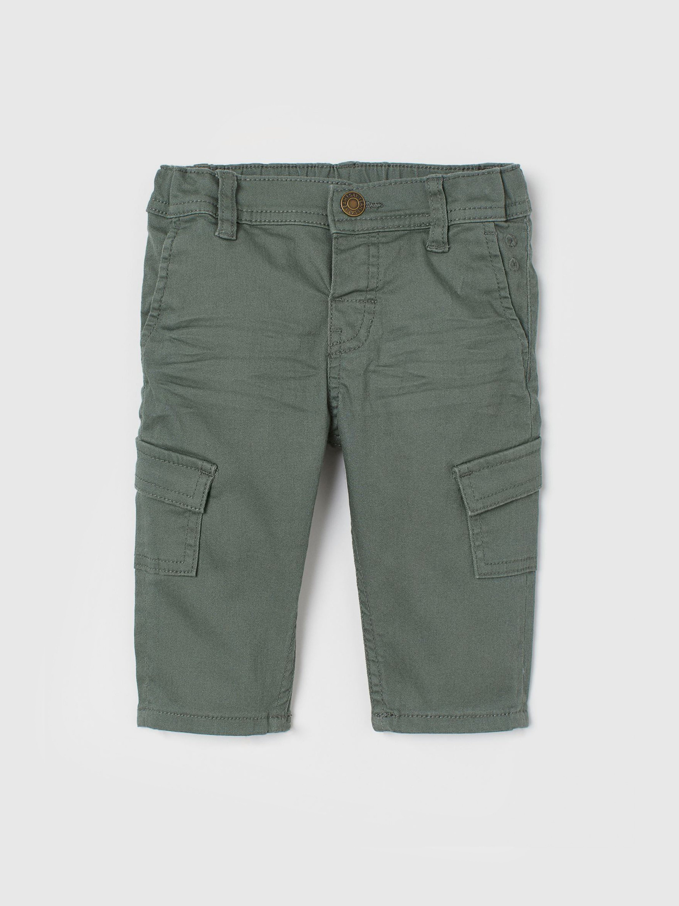 Брюки повседневные H&M модель 0808287_хакі Фото