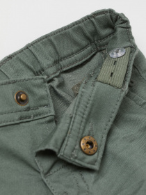 Брюки повседневные H&M модель 0808287_хакі Фото