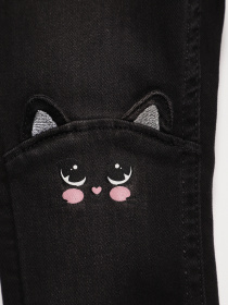 Завужені джинси H&M модель 0863849_чорний Фото